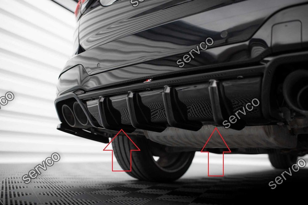 Pachet Set Splitter Exterior Lip Prelungiri Body kit tuning Bmw X3 M F97 Facelift 2021- v3 - Maxton Design