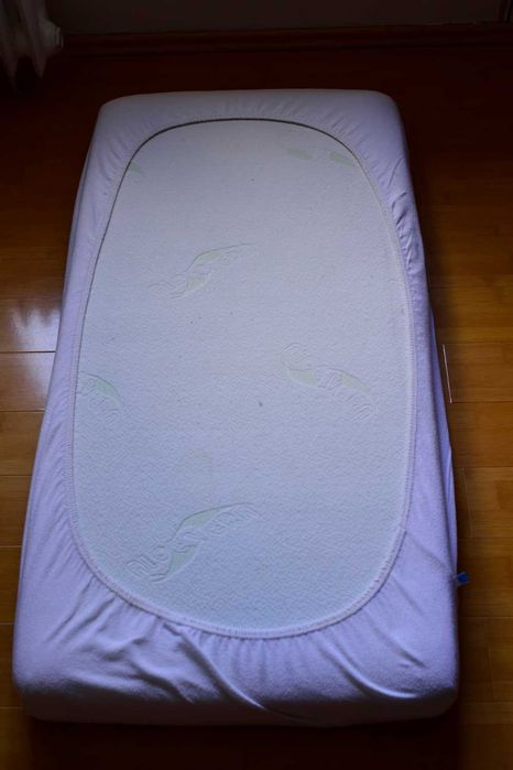 saltea (cocos aloe vera) antialergica patut bebe, brand Sensillo