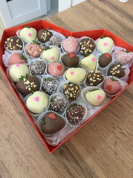 клубника в шоколаде