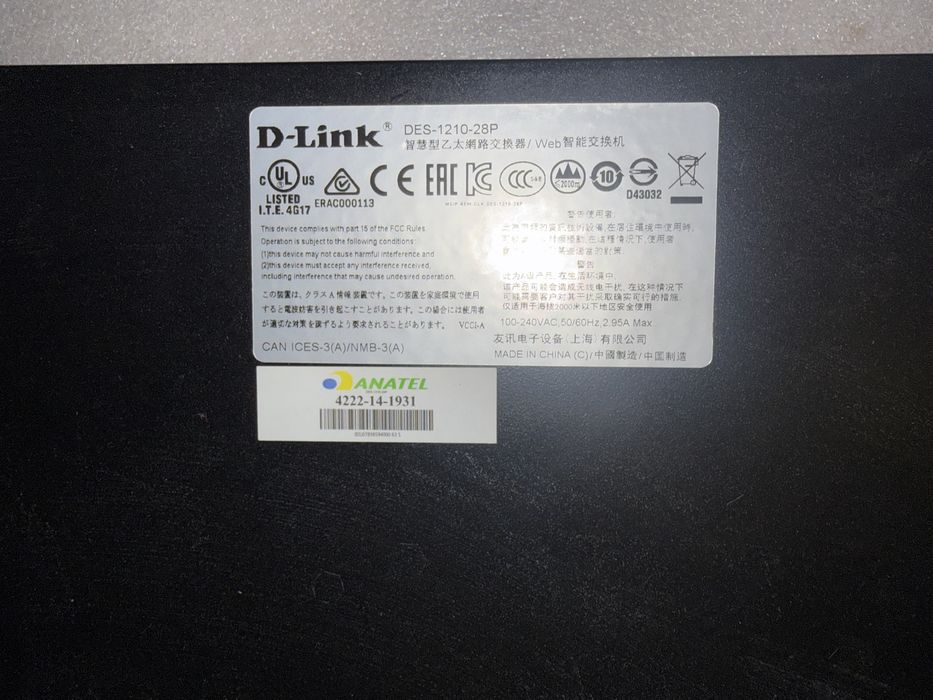 Vand swirch D-Link