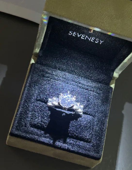 Серебряное кольцо sevenesy