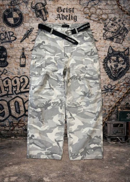 джинсы комуфляжные