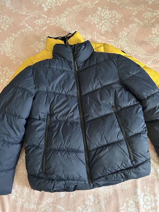 Geaca TOM TAILOR (albastru, galben)(noi ambele)