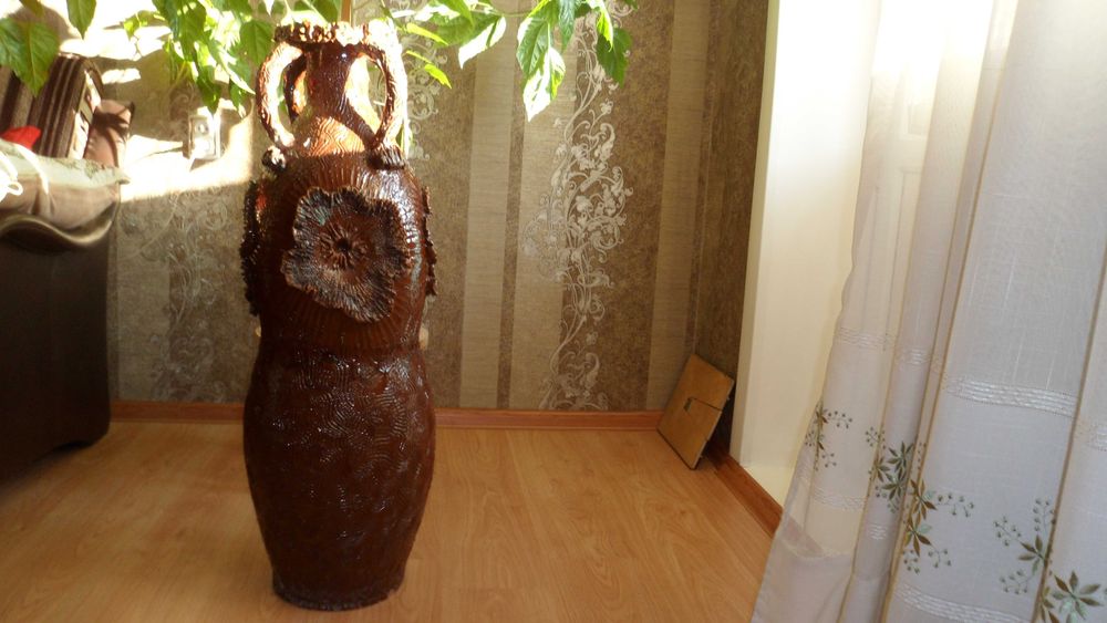 Ваза напольная керамическая