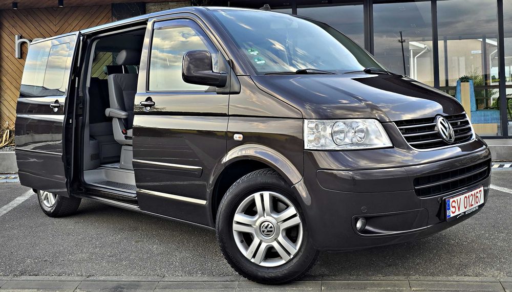 VW MULTIVAN 2010 7 LOCURI HIGHLINE 2.5 TDI Numere rosii valabile