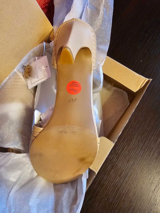 Pantofi damă, piele naturală, marime 40