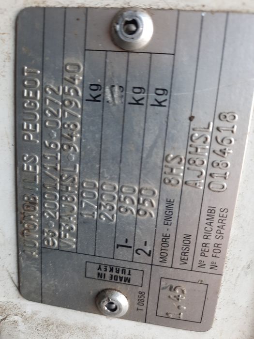 Elemente Caroserie Peugeot Beeper Teepe 14Hdi