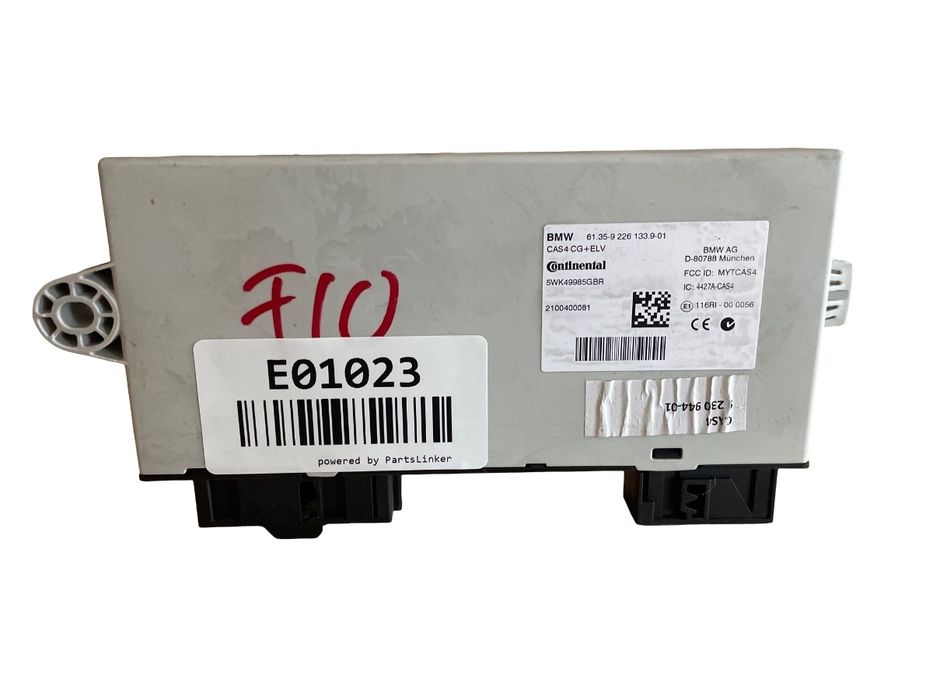 Modul/Unitate De Control Cas Bmw 5 F10 2009 - 2016 92261339
