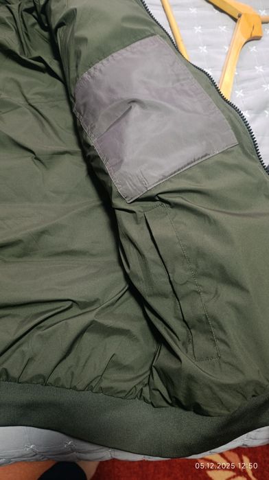 Мъжко зимно яке  с две лица