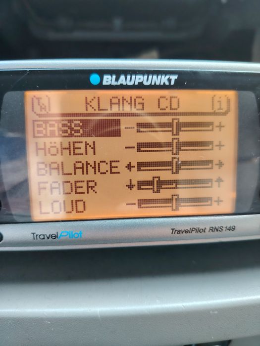 BLAUPUNKT Travel Pilot RNS149, navigație, CD, radio auto.