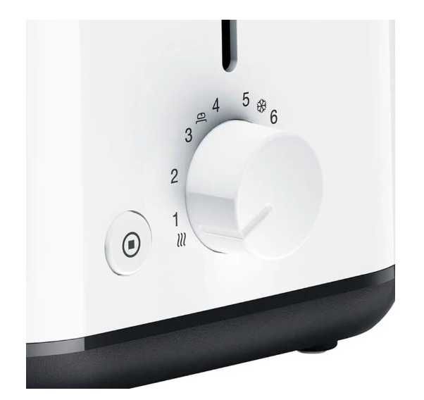 Тостер Braun, новый, белый.