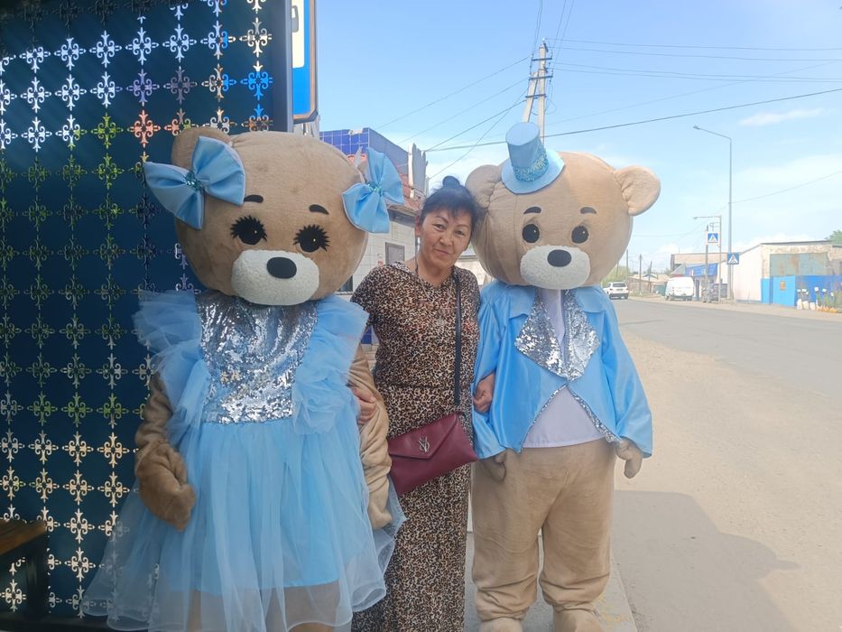 Красивое поздравление с мишками