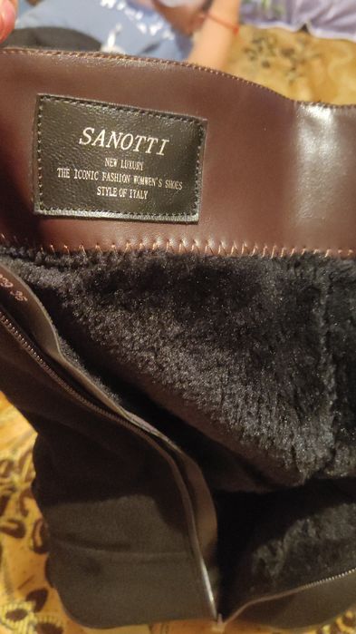 Сапожки зима нубук