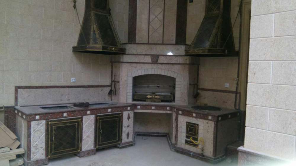 Строем Очаг. Летняя кухня. Камин. Барбекю