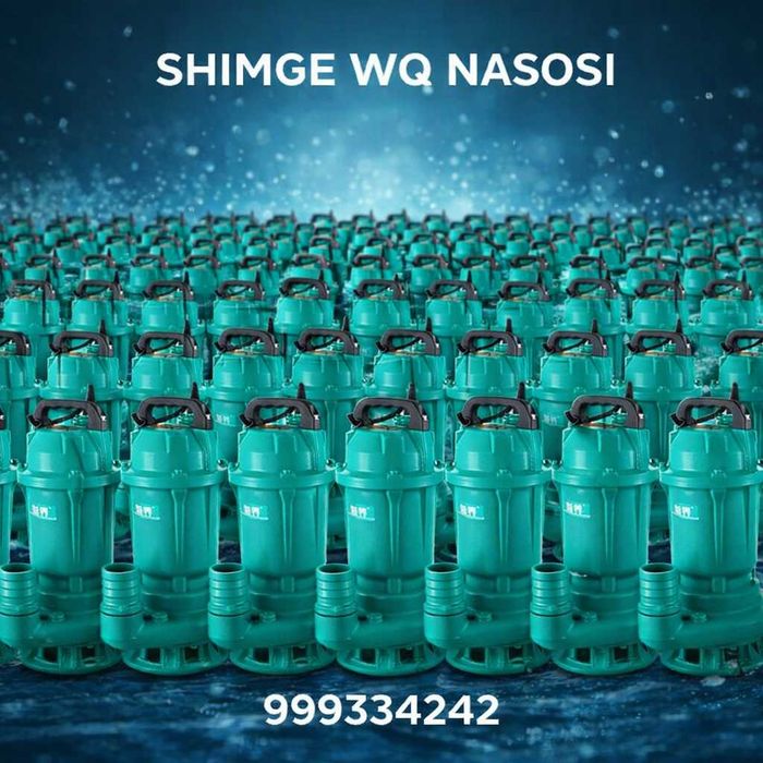 Канализационный фикальный дренажный насос WQ Shimge nasoslari  7,5 15