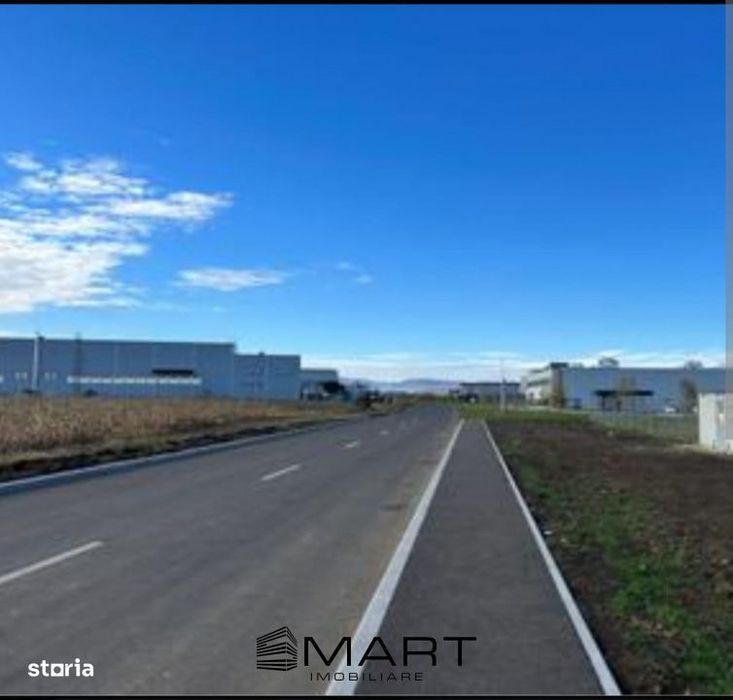 Teren betonat si imprejmuit 1000 mp - 20000 mp Calea Surii Mici