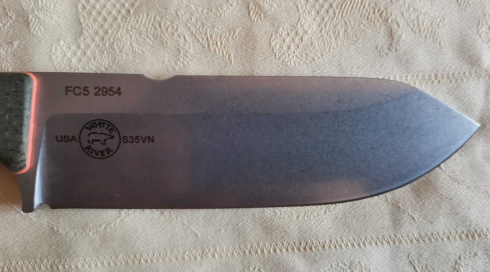 Легендарният White River Firecraft FC5 (CPM-S35VN / Green Micarta) –USA, Чисто Нов!