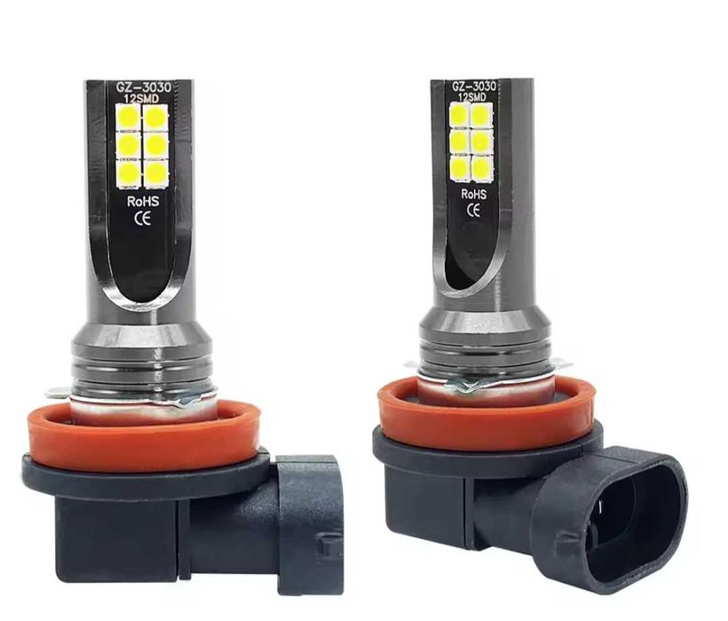 Лед крушки HB3, HB4, H8 за  дневни, къси, дълги, халогени