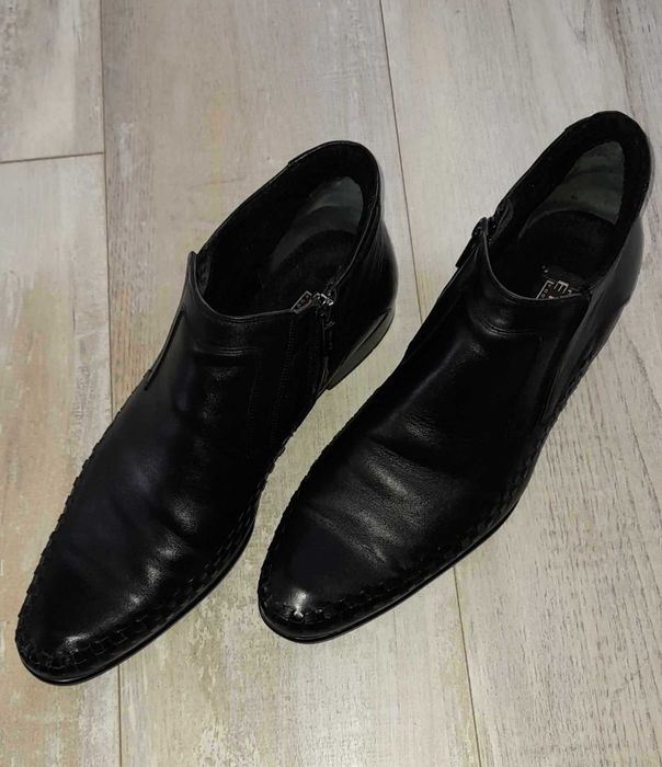 Мъжки зимни боти естествена кожа