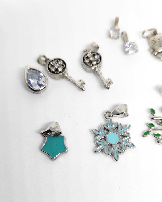 Сребърни висулки нови Sokolov