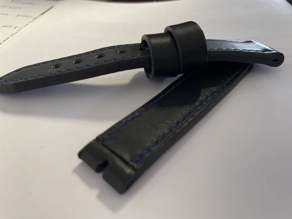 Каишка 22мм естествена кожа