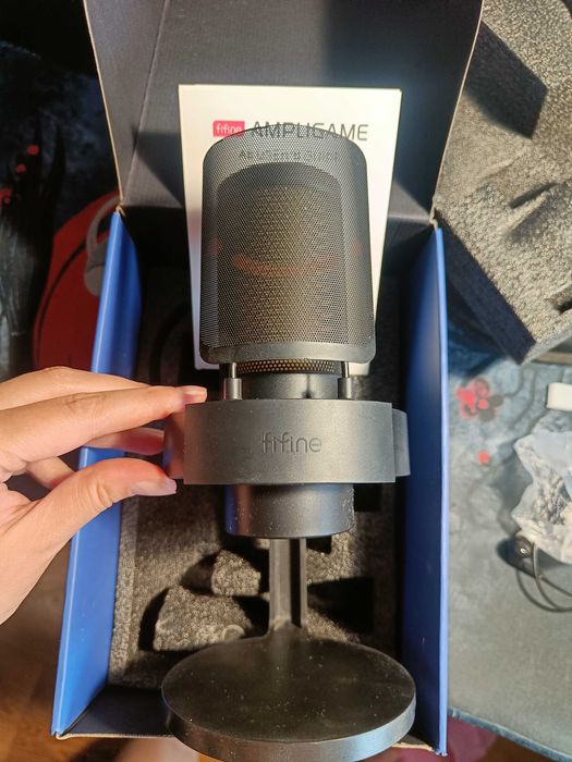 Usb микрофон fifine ampligame A8
