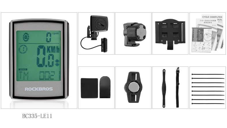 Безжичен километраж за велосипед