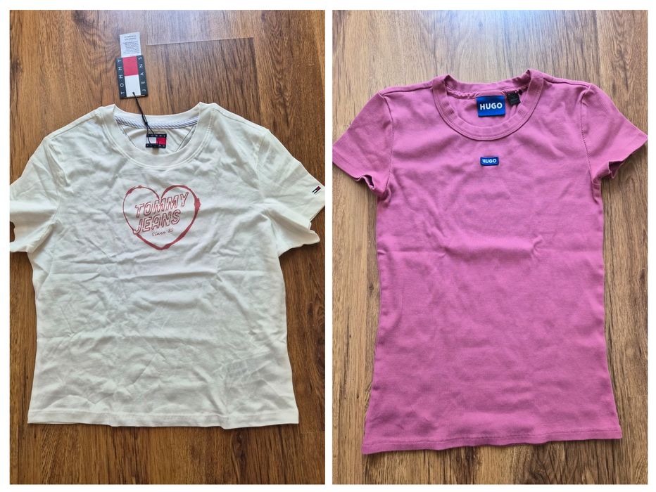 Versace,Juicy Couture, Hugo Boss, Tommy Hilfiger, Calvin Klein, DKNY Оригинални тениски и топове