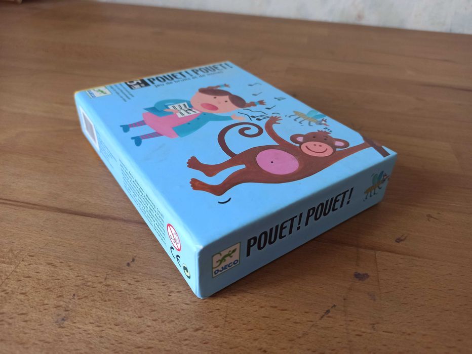 Настолна игра POUET! POUET! Игра с карти за малки деца