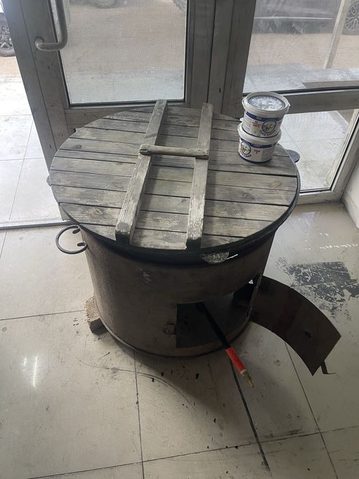 Казан с очагом 80 литр