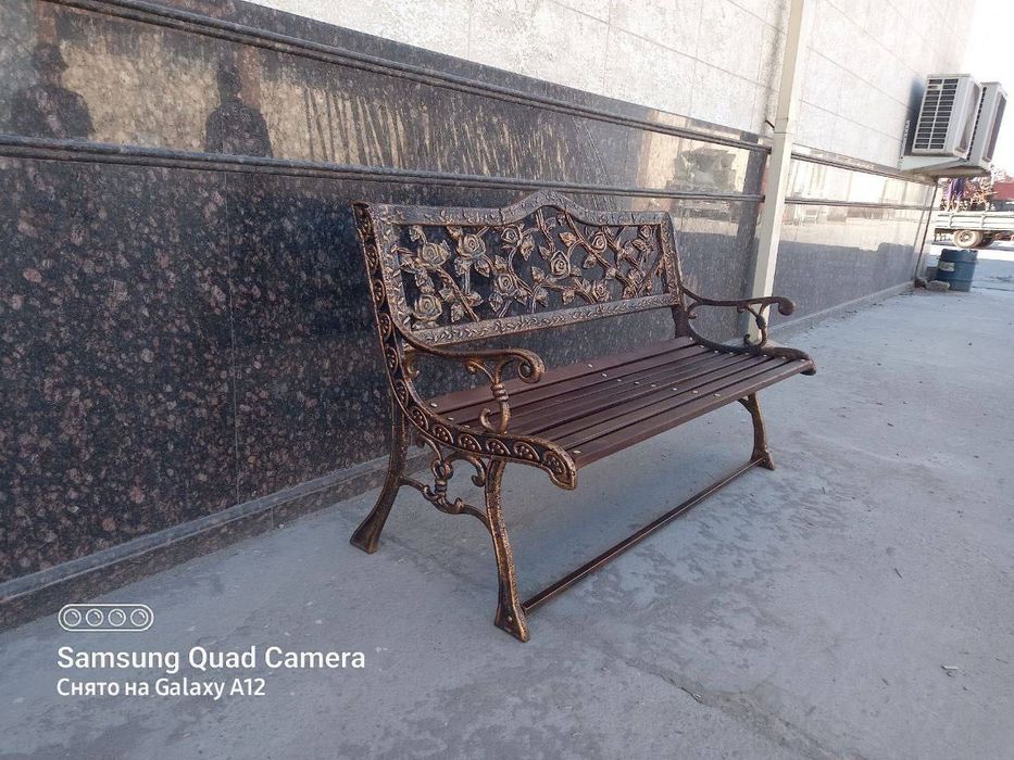 Скамейка чугунный