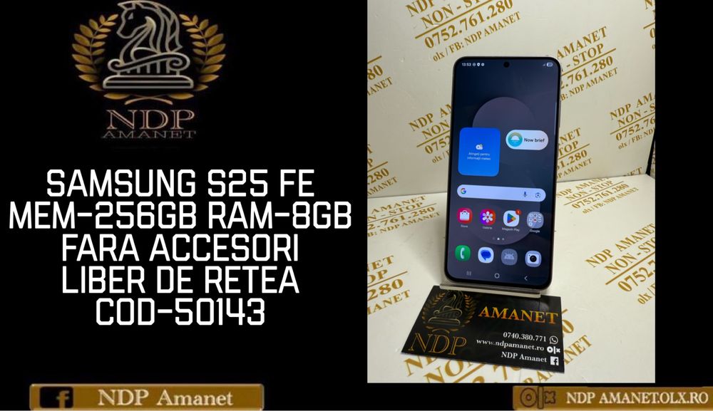 NDP Amanet Braila Samsung S25 FE (50143)