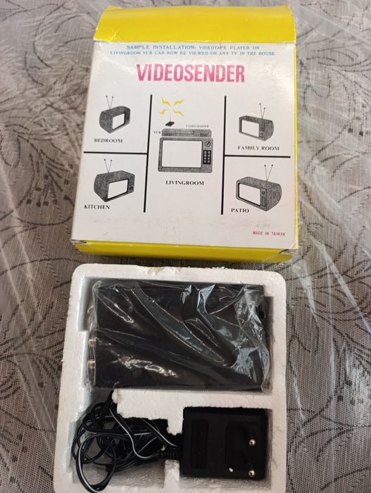 Ретро Безжичен Видеосендер Videosender WV-050 (Видео Предавател)