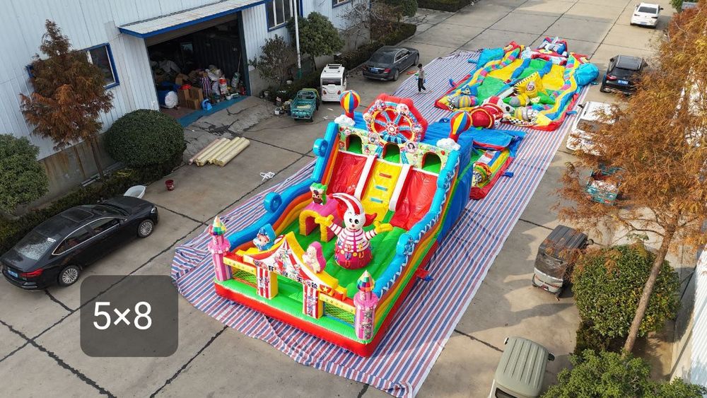 Atraksion karusellar batut poyez miks