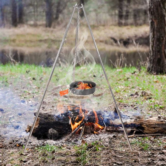 Грил/Скара REDCAMP Swivel Grill