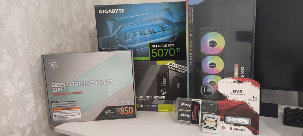 Системный блок 7800x3d, 5070ti