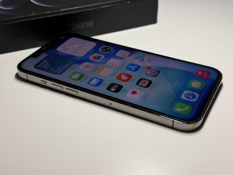 iPhone 12 Pro Max, Graphite, 128Gb, Liber de retea | Cod - G906