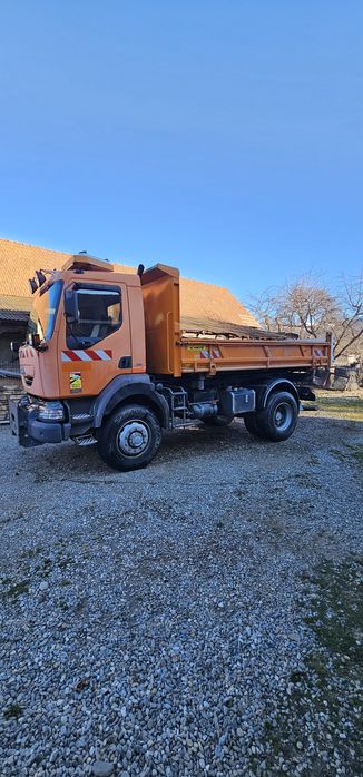 Renault Midlum 4x4 – basculabil 2 părți – reductor + blocante