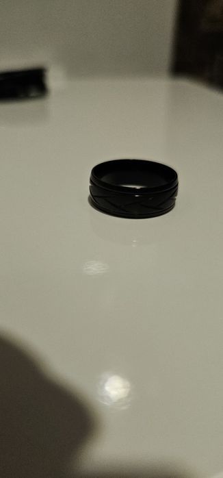 Пръстен 'Skyrim' неръждаема стомана за мъже и жени [Черен,Сребърен]