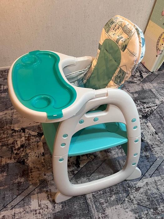 Стульчик для кормления, трансформер 2 в 1