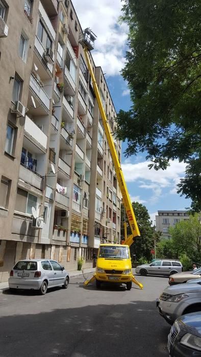 Вишка Камион с Кран и автокран под наем