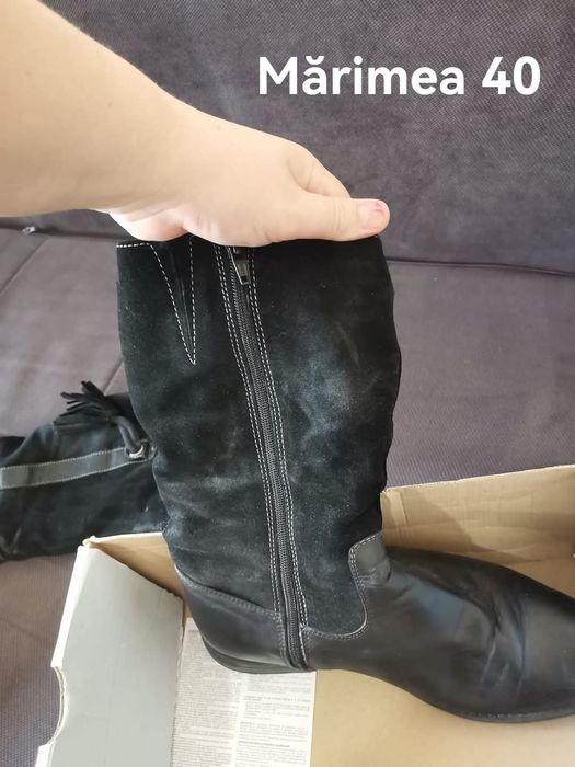 Vând cizme îmblanite