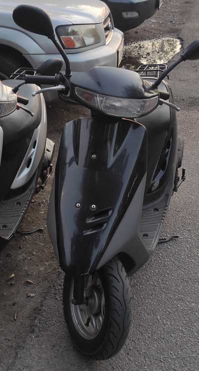 Honda Dio с коляской