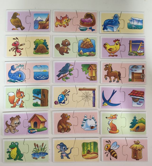 Развивающие карточки для детей  набор 2