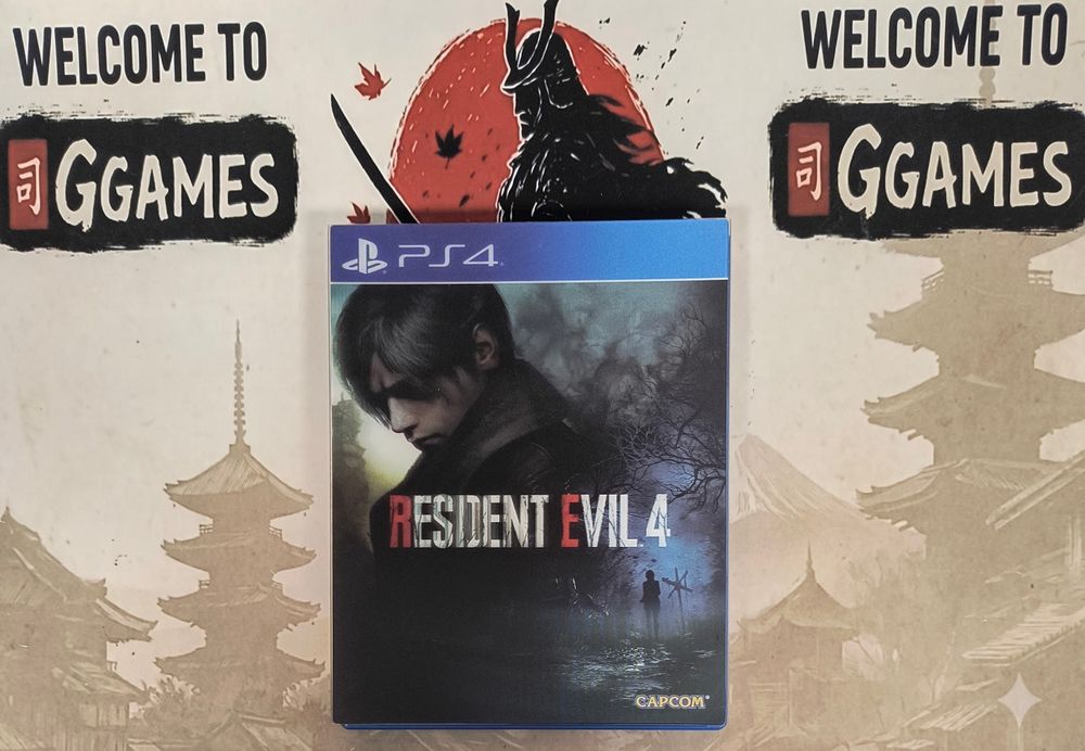 Resident evil 4 Lenticular edition PS4 холограма