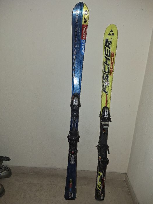 Ски Fsher Race и SALOMON Stx