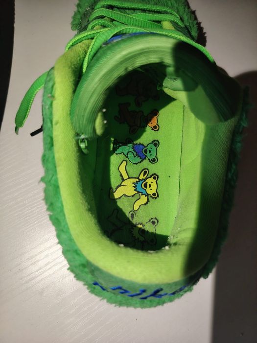 Vând adidași Nike SB Dunk low Grateful Dead Bears green