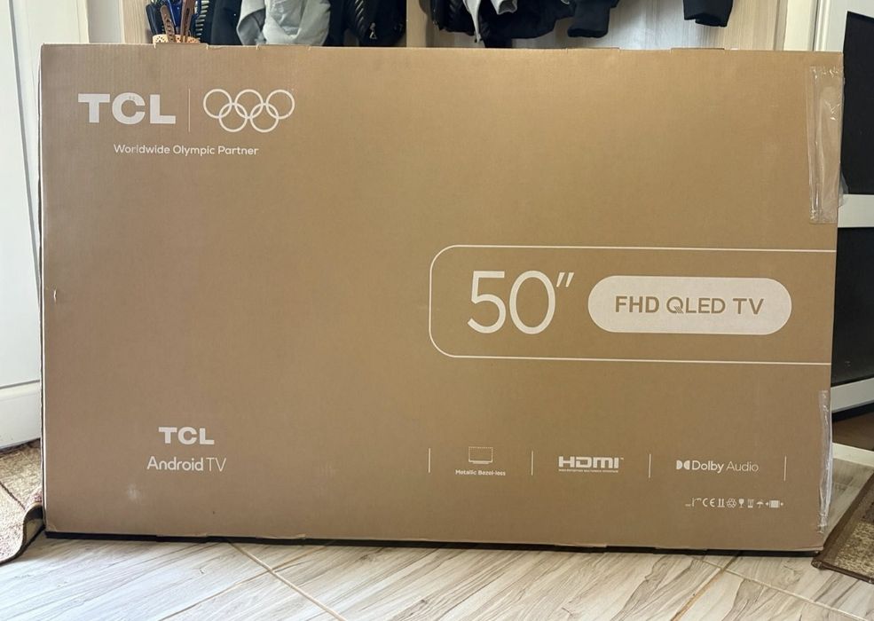 TCL 50S5L 50 инча QLED Android TV Ново 2026 Модел