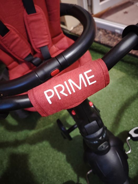 Детска триколка 4 в 1 QPlay Prime, червен цвят