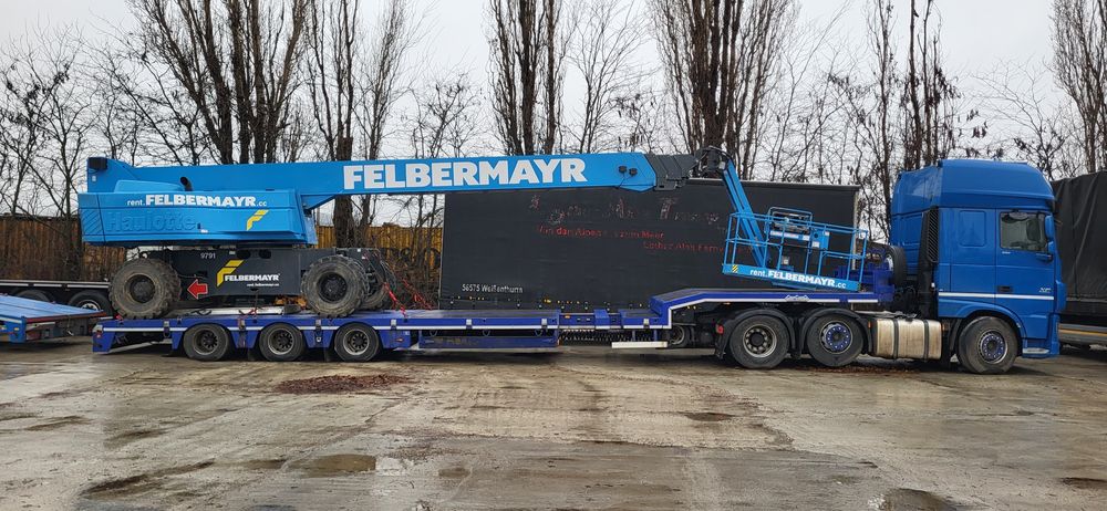 Închiriez Macara  Spider motostivuitor nacela Manitou macara Paianjen